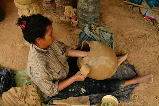 Kampong Chhnang poterie artisanat cambodge monplanvoyage