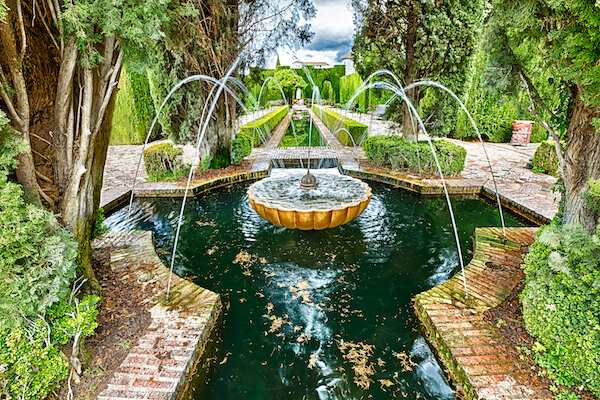 andalousie jardin generalife architecture maure grenade espagne monplanvoyage