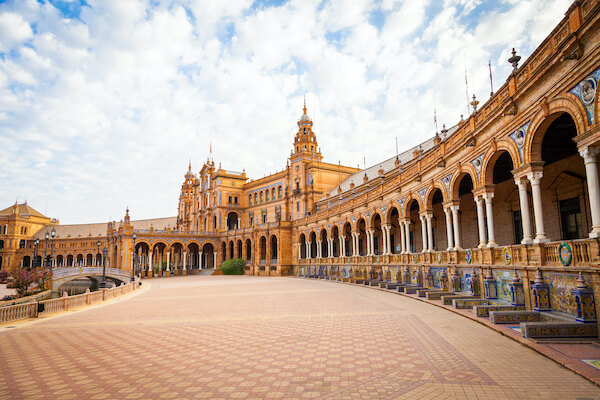 seville plaza espana place ceramique architecture andalousie espagne monplanvoyage