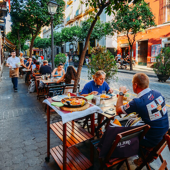 seville rue food restaurant gastronomie andalousie espagne monplanvoyage