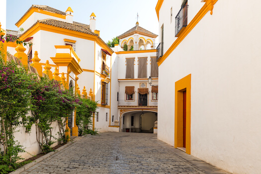 seville santa cruz rue architecture andalousie espagne monplanvoyage