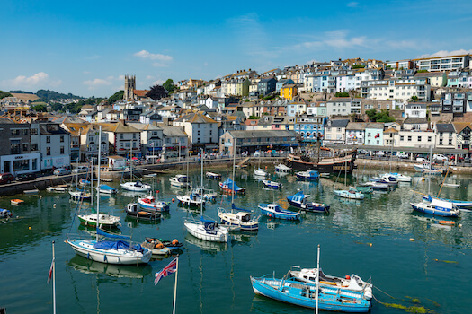 brixham port devon cote angleterre royaume uni monplanvoyage