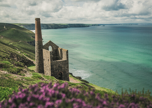 cornouailles chateau cote mer riviera angleterre royaume uni monplanvoyage