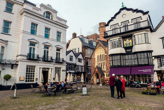 exeter devon ville culture angleterre royaume uni monplanvoyage