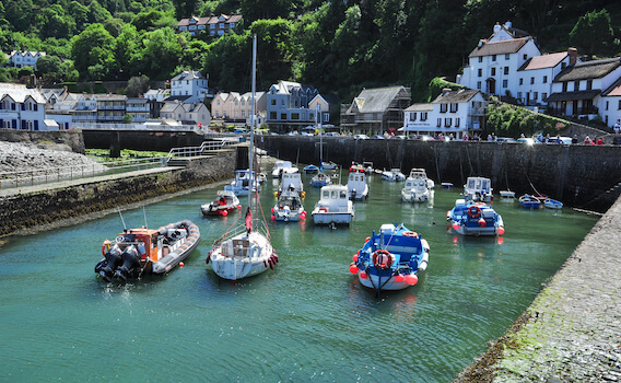 lynmouth village devon exmoor angleterre royaume uni monplanvoyage