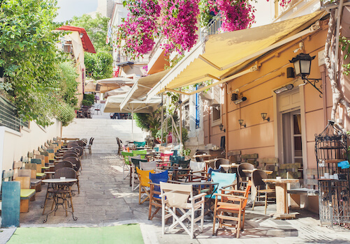 athenes plaka quartier local traditon restaurant grece monplanvoyage