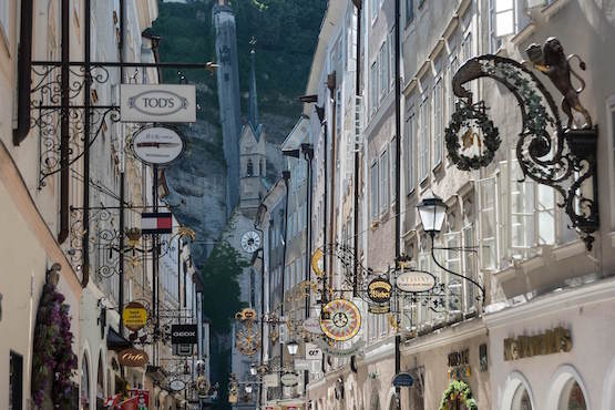 salzburg rue autriche monplanvoyage