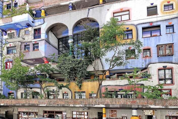 vienne hundertwasser art immeuble autriche monplanvoyage