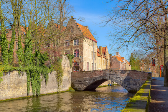 bruges balade canal pont belgique monplanvoyage