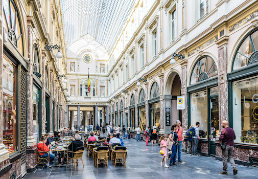 bruxelles galerie royale boutique belgique monplanvoyage