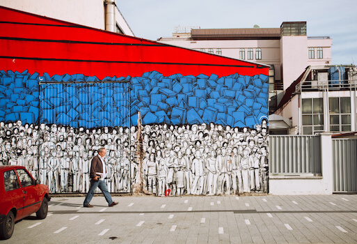 Belgrade street art serbie monplanvoyage