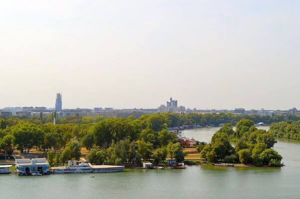 belgrade riviere berges serbie monplanvoyage