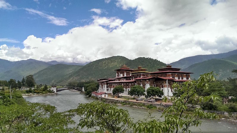 punakha dzong monastere bhoutan monplanvoyage