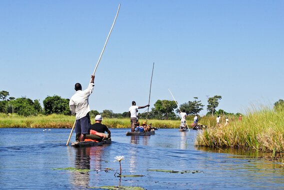 moremi reserve mokoro bateau visite riviere botswana monplanvoyage