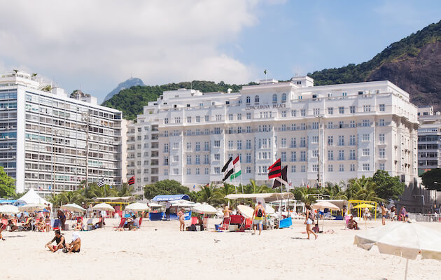 copacabana hotel art deco plage rio de janeiro bresil monplanvoyage