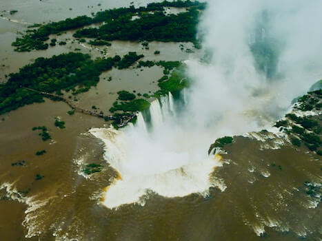 iguazu chutes eau cascade nature foret bresil monplanvoyage