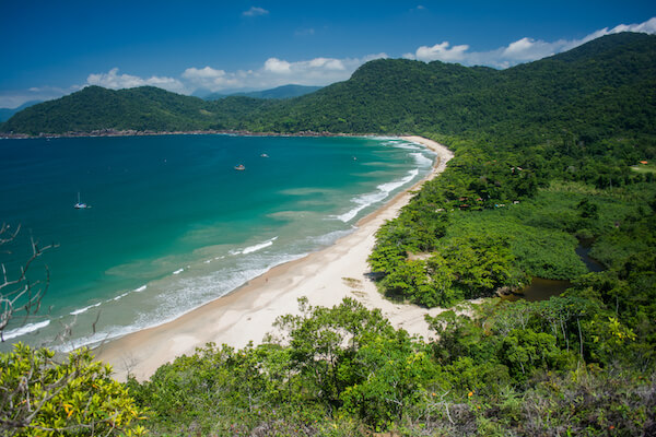 praia do sono plage sable foret nature paraty bresil balade monplanvoyage