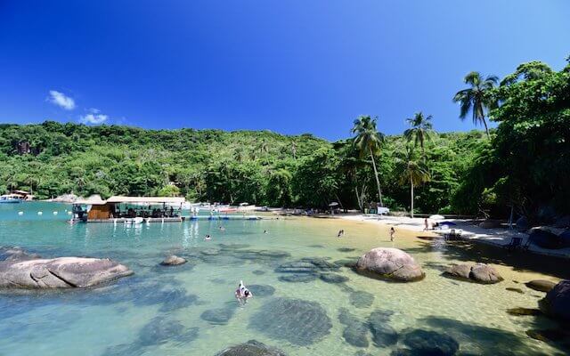 ilha grande ile plage mer bresil rio agence monplanvoyage