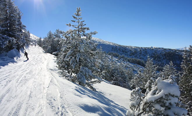 borovets ski station neige hiver foret piste bulgarie monplanvoyage
