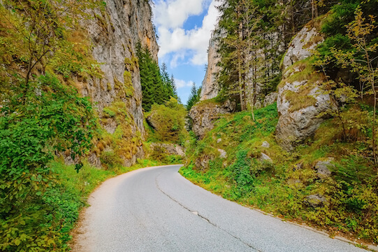 Trigrad gorges nature falaise route bulgarie balkan monplanvoyage