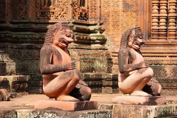siem reap temple angkor unesco statue camboge monplanvoyage