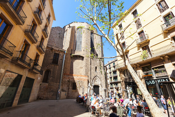 barcelone gotico place architecture medieval catalogne monplanvoyage