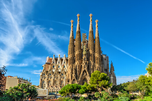 barcelone sagrada familia gaudi architecture catalogne monplanvoyage