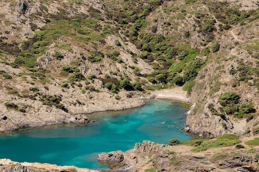 cap creus crique plage mer mediterranee catalogne monplanvoyage