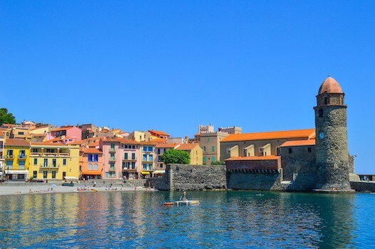 collioure plage mer mediterranee port catalogne monplanvoyage