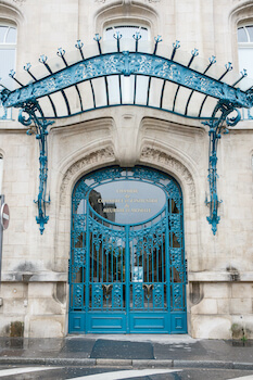 nancy art nouveau porte architecture france monplanvoyage