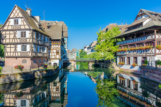 strasbourg canal pont slow travel france fluvial monplanvoyage