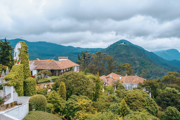 bogota montserrate colline paysage nature colombie monplanvoyage