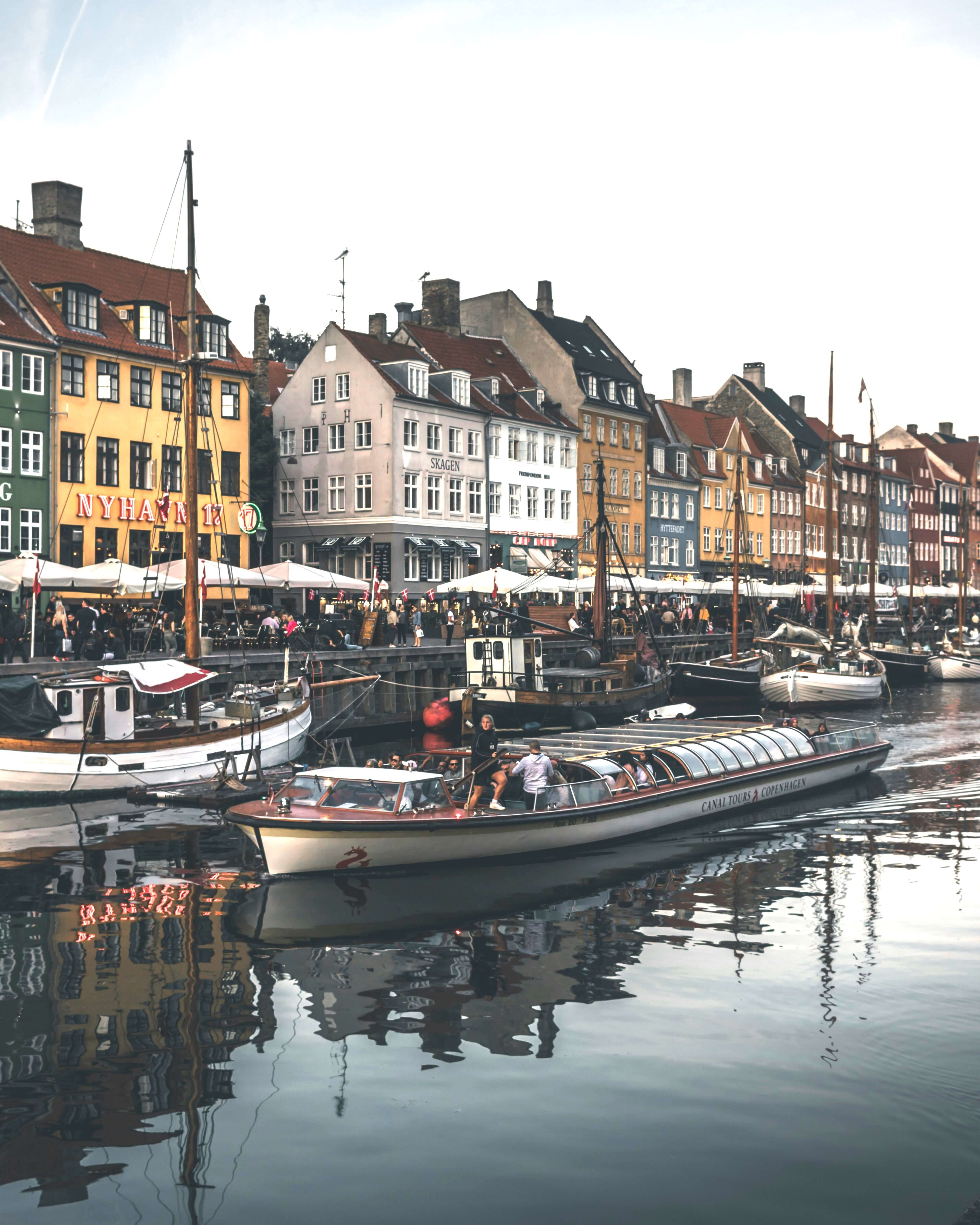 copenhague bateau canal balade