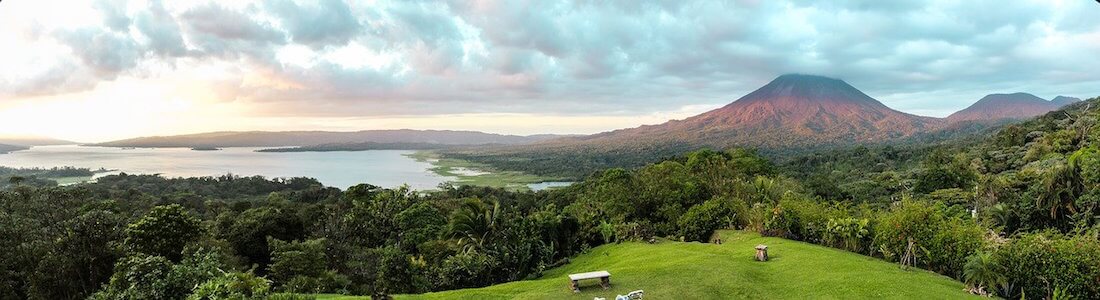 arenal lac nature panorama costa rica monplanvoyage