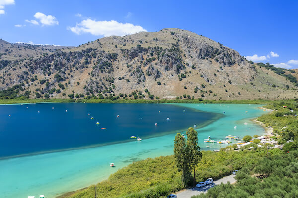 kournas lac nature crete monplanvoyage