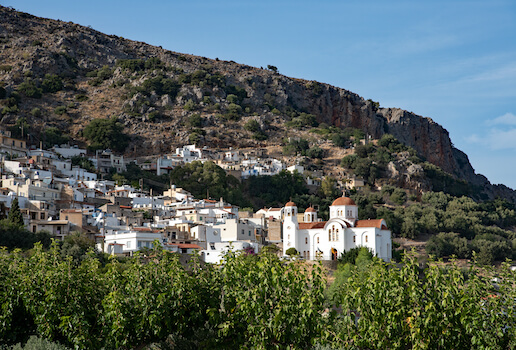 kritsa village eglise culture crete monplanvoyage