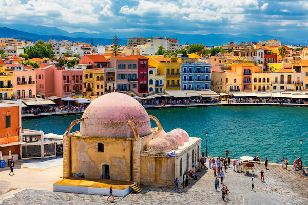 la canee chania port crete monplanvoyage