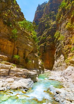 samaria gorges nature montagne balade randonee crete monplanvoyage