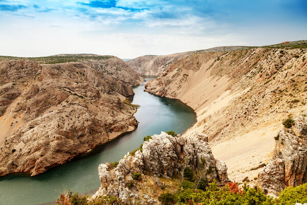 paklenica parc canyon croatie monplanvoyage