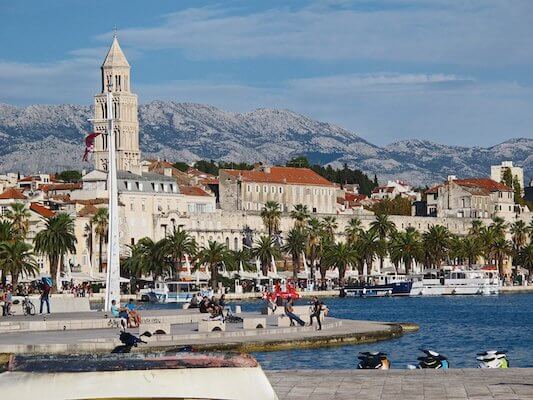 split ville port croatie monplanvoyage