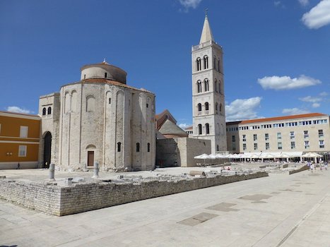 zadar eglise ville culture croatie monplanvoyage