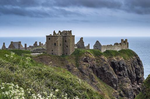 ecosse aberdeen dunnottar chateau monplanvoyage