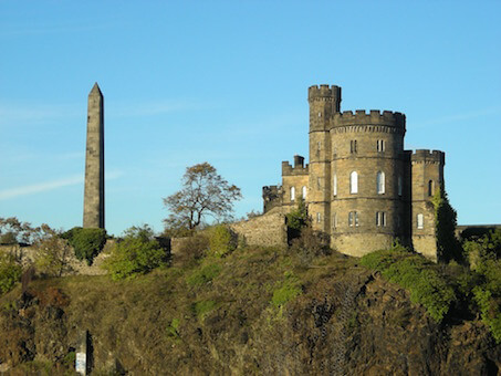 ecosse edimbourg calton hill chateau monplanvoyage