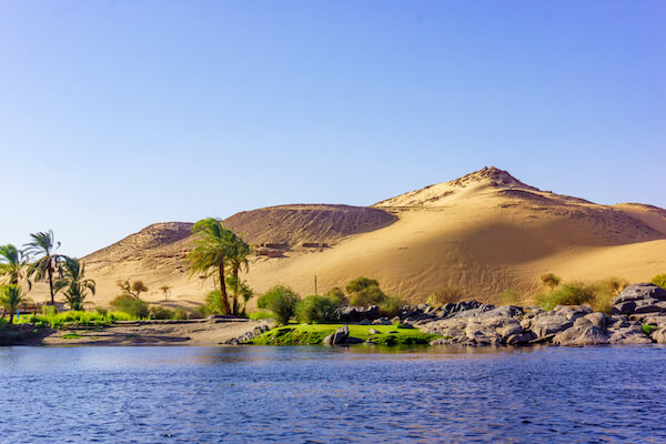 egypte nil rive vue paysage culture bateau dahabiya monplanvoyage