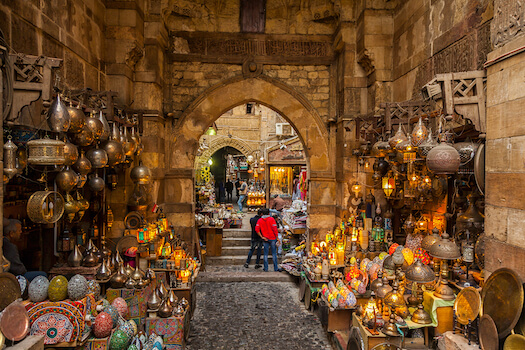 le caire marche souk rue ceramique egypte monplanvoyage