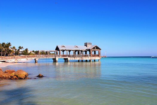 keys plage jetee sable floride etats unis monplanvoyage