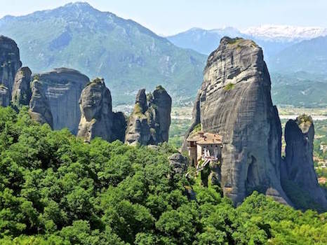 meteora monastere nature grece monplanvoyage