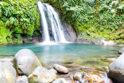 cascade parc national foret guadeloupe caraibes monplanvoyage