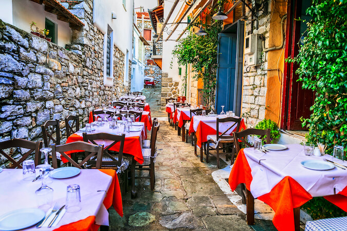 skiathos restaurant cuisine taverne food sporade ile grece monplanvoyage