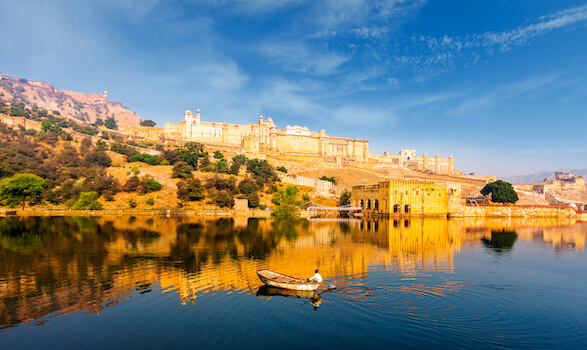 amber jaipur fort muraille culture rajasthan inde monplanvoyage